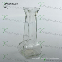 2015 Machine Made Rectangle Cheap Colored Glass Vase